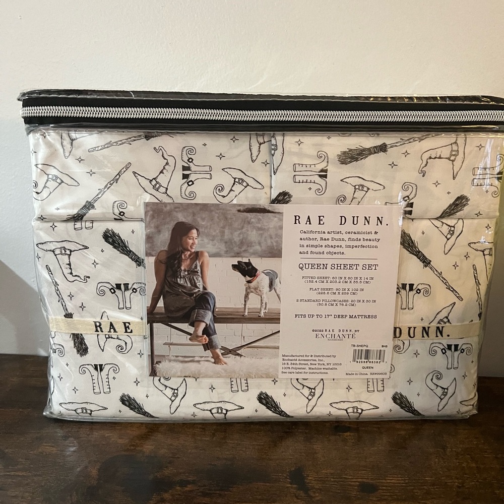 Queen Size Rae Dunn Sheets - Picture 2 of 2